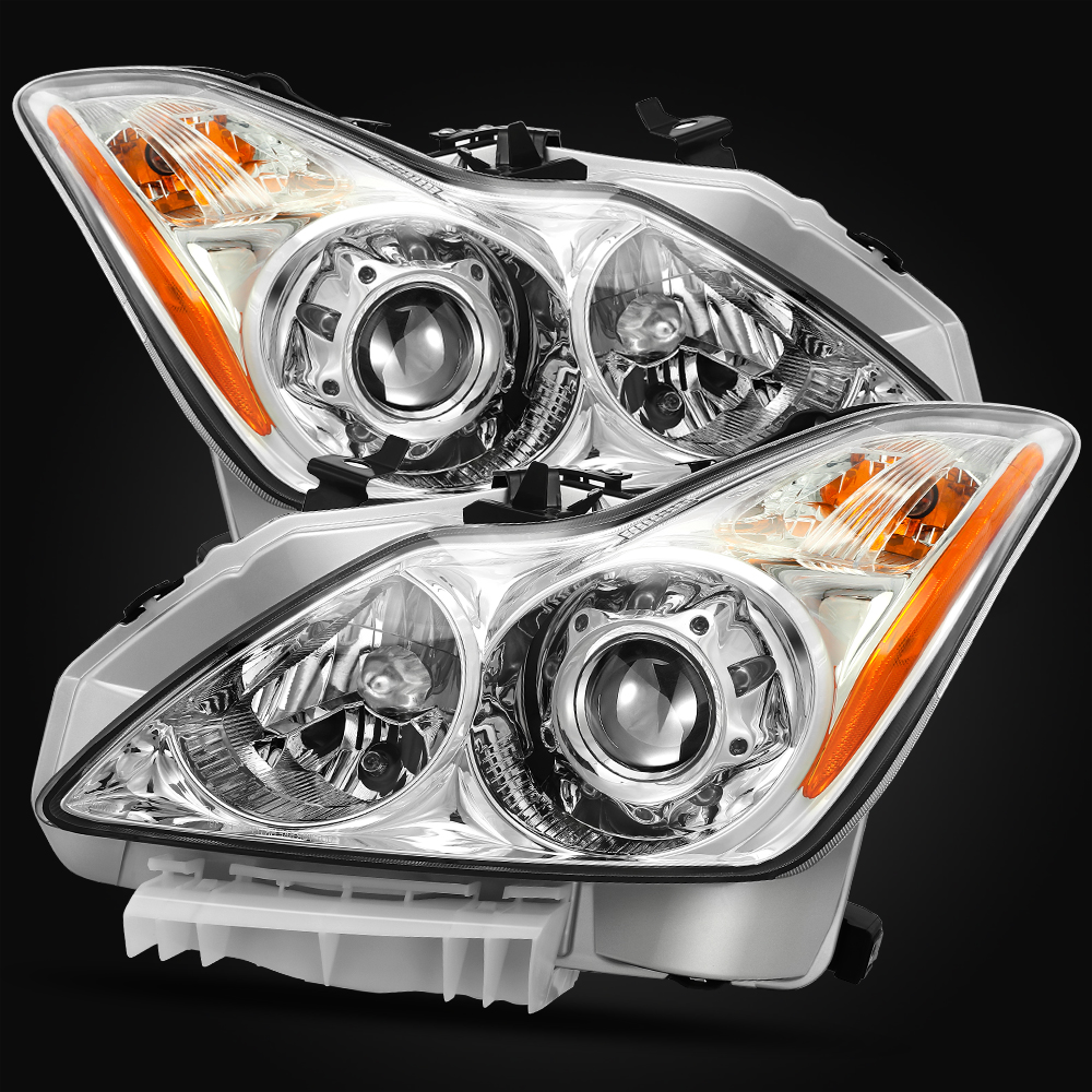 For 0815 Infiniti G37/Q60 Projector Headlights Lamps Replacement